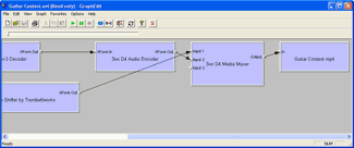 GraphEdit - Connecting